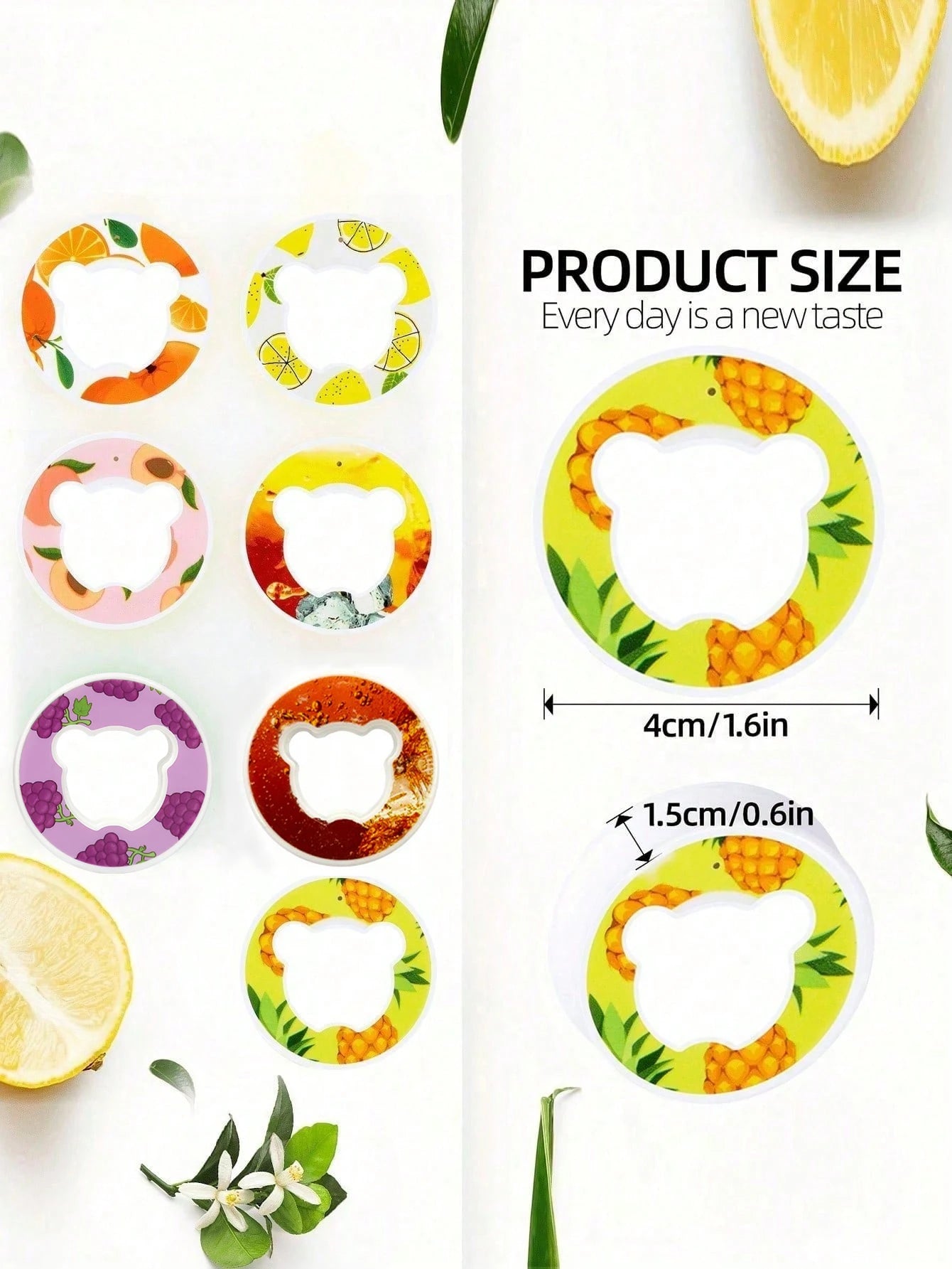 Butelka na wodę smakową 650 ml z kapsułką