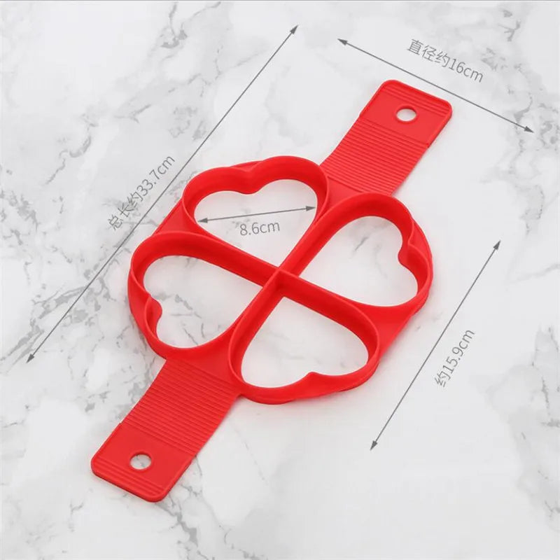 ChatGPT powiedział: Foremka do jajek i naleśników - nieprzywierająca forma do smażenia, silikonowy pierścień do jajek sadzonych, kształtka do omletów, akcesoria kuchenne do pieczenia.