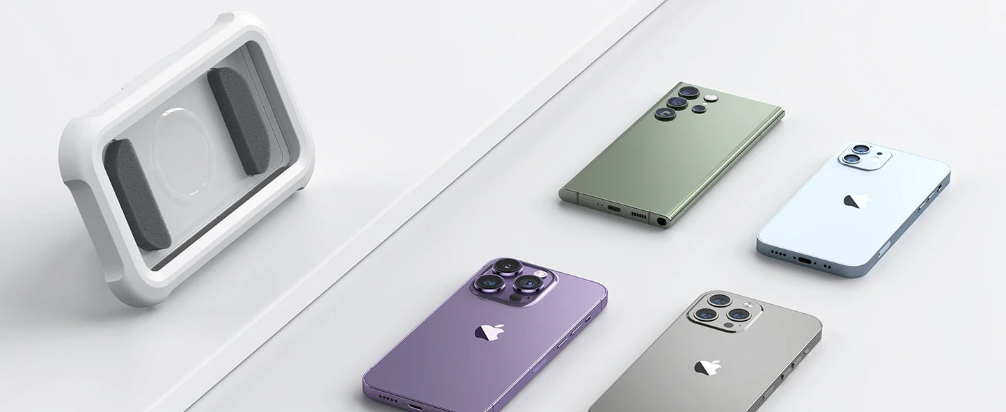 Wodoodporny uchwyt na telefon pod prysznic – 480° obrotu, regulowany kąt, montaż ścienny