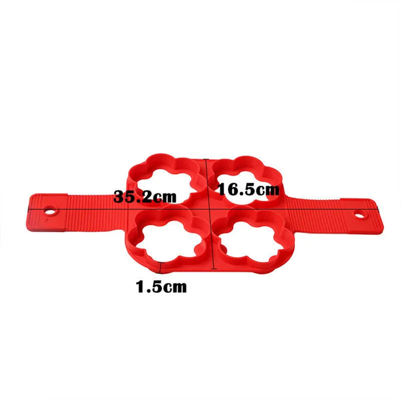 ChatGPT powiedział: Foremka do jajek i naleśników - nieprzywierająca forma do smażenia, silikonowy pierścień do jajek sadzonych, kształtka do omletów, akcesoria kuchenne do pieczenia.