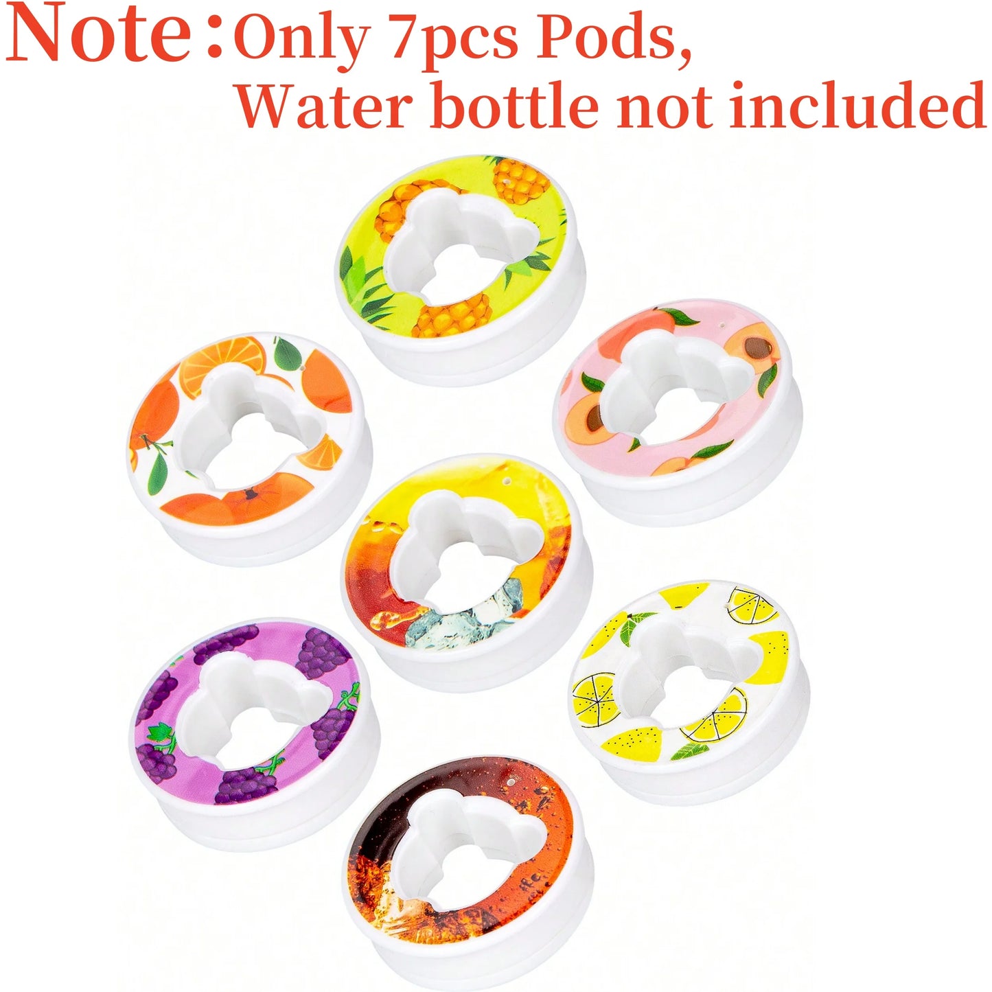 Butelka na wodę smakową 650 ml z kapsułką