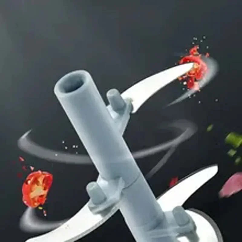 Ręczna maszynka do mielenia mięsa, siekacz do czosnku, obrotowa prasa do czosnku, krajalnica do warzyw i cebuli, pojemność: 160/500/1000 ml.