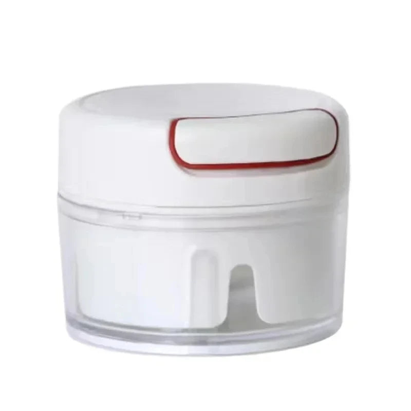 Ręczna maszynka do mielenia mięsa, siekacz do czosnku, obrotowa prasa do czosnku, krajalnica do warzyw i cebuli, pojemność: 160/500/1000 ml.